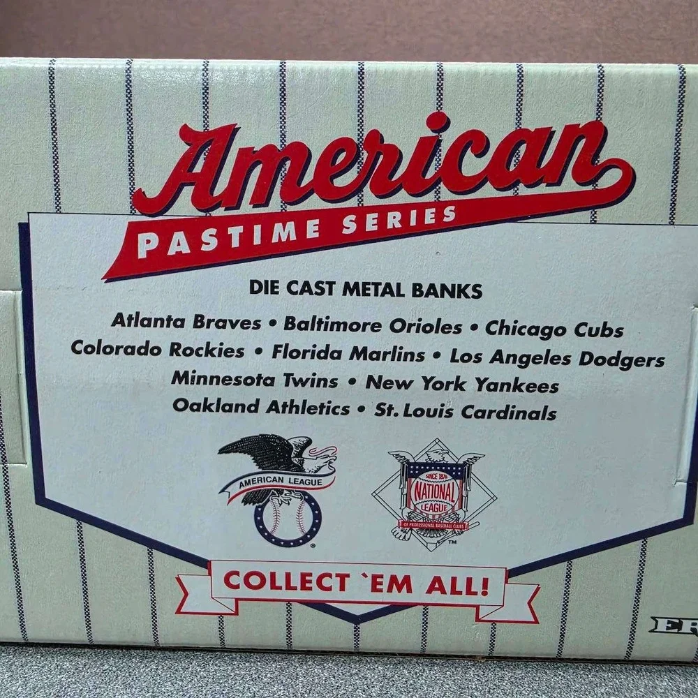 Ertl Baltimore Orioles Die Cast Metal Bank Cream New American Pastime